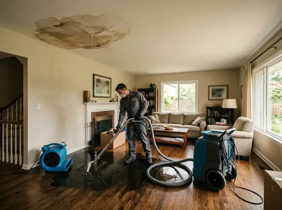 attic-pipe-burst-ceiling-drip-008 — frequently asked questions, Water Damage Restoration & Carpet Care in Collinsville, VA